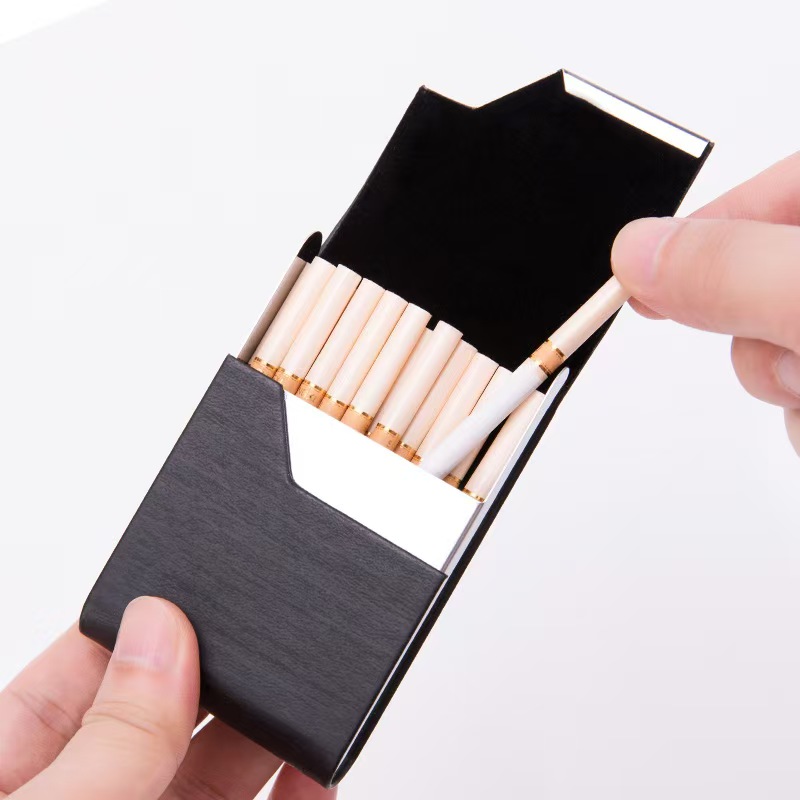 Place Card Holder - 7 Slot Stainless Steel Cigarette Case