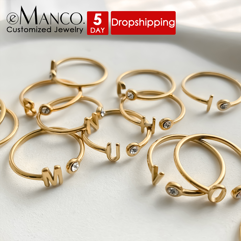 Wedding Zone - EMANCO Custom Open End Rings Colorful