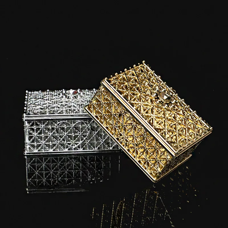 Wedding Cake Supply - 24Pcs/set Gold and Silver Plastic Gold