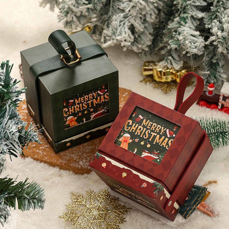 Wedding Cake Supply - Christmas Candy Box Christmas Eve Apples
