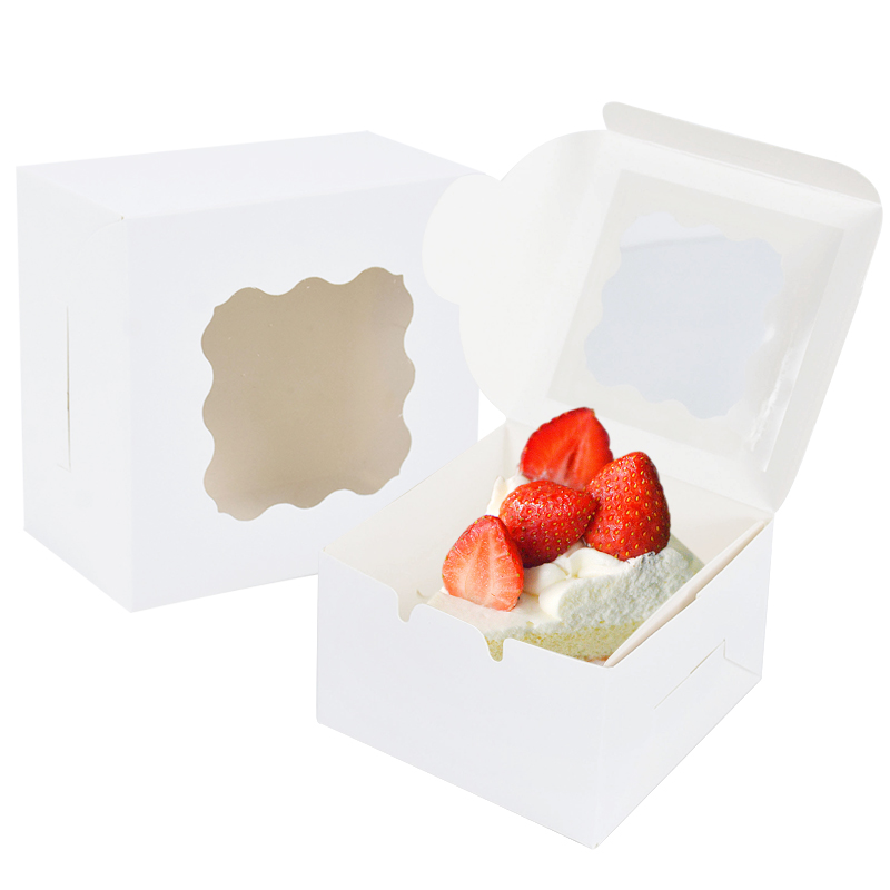 5pcs Cake Boxes White Cake Box - огляд і ціна Wedding Cake Supply