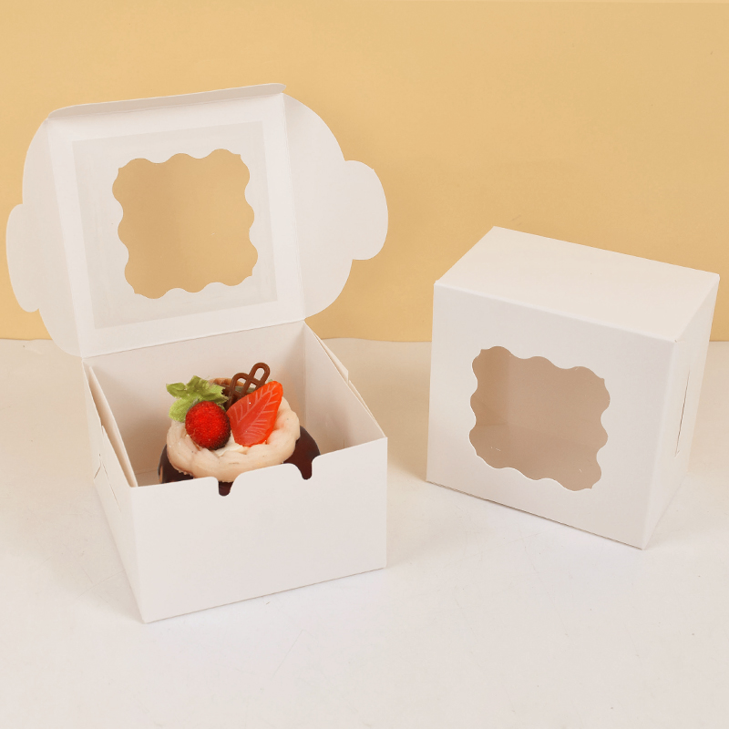 5pcs Cake Boxes White Cake Box - огляд і ціна Wedding Cake Supply