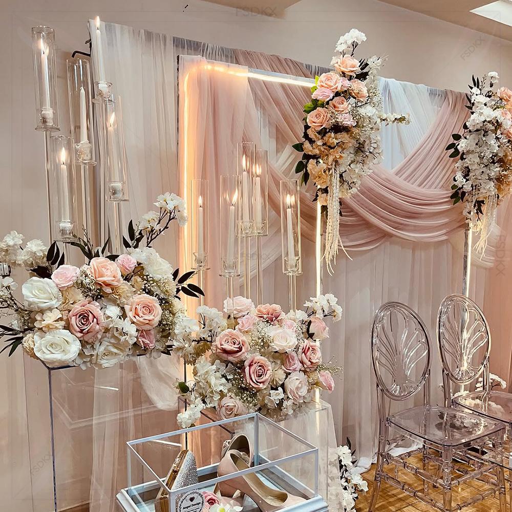 Wholesale Luxury Customized Me - огляд і ціна Wedding Backdrop Curtain