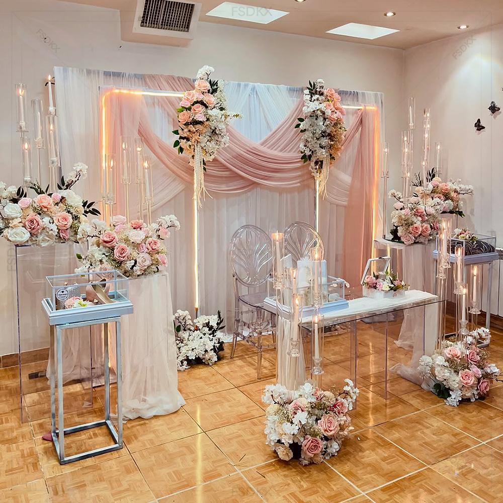 Wholesale Luxury Customized Me - огляд і ціна Wedding Backdrop Curtain