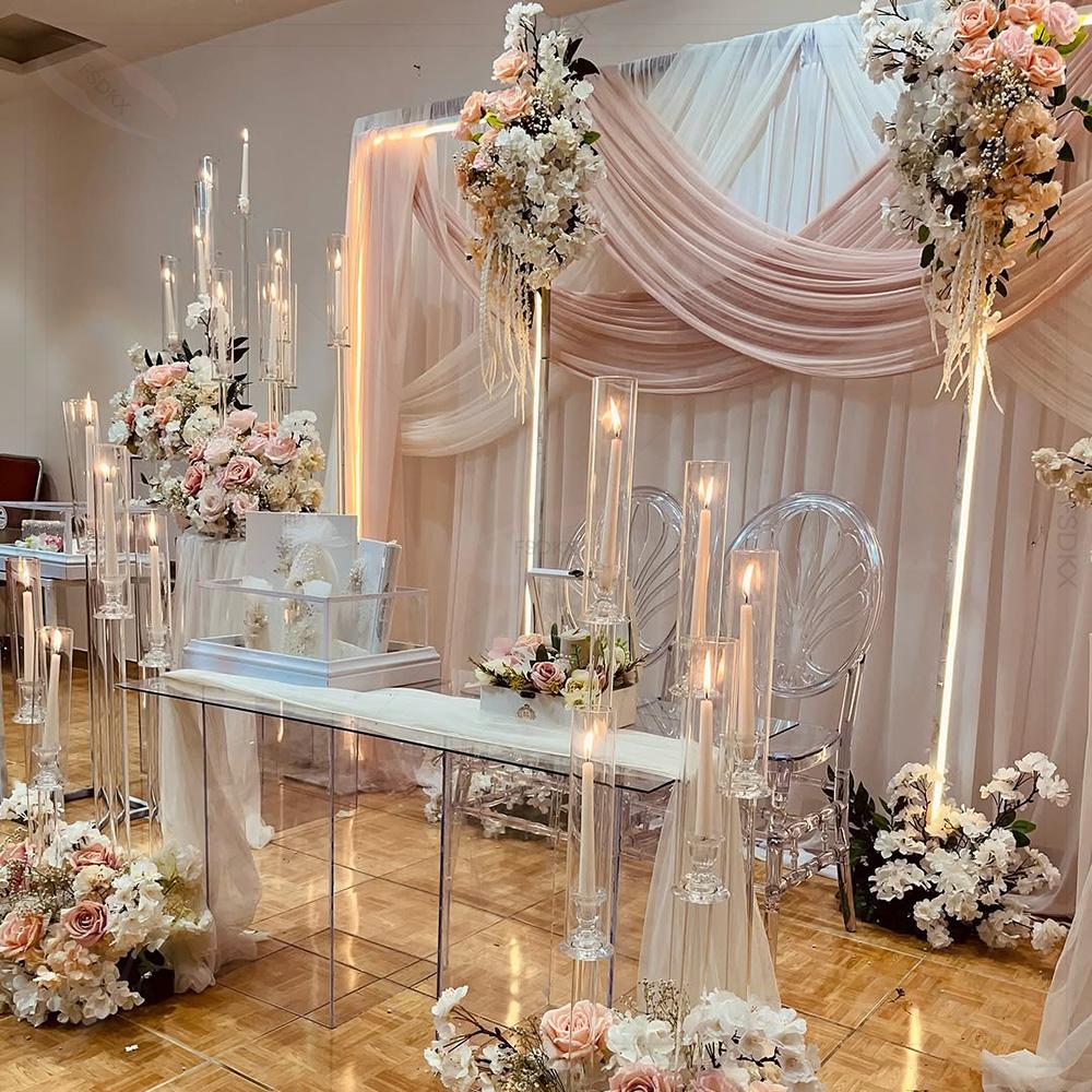 Wholesale Luxury Customized Me - огляд і ціна Wedding Backdrop Curtain
