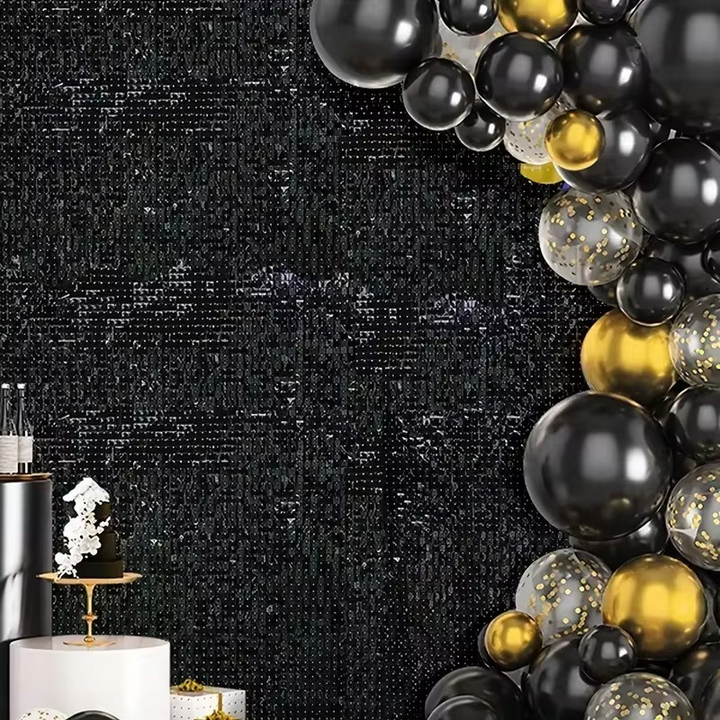 1/2/3PCS  Metallic Foil Fringe - огляд і ціна Wedding Backdrop Curtain