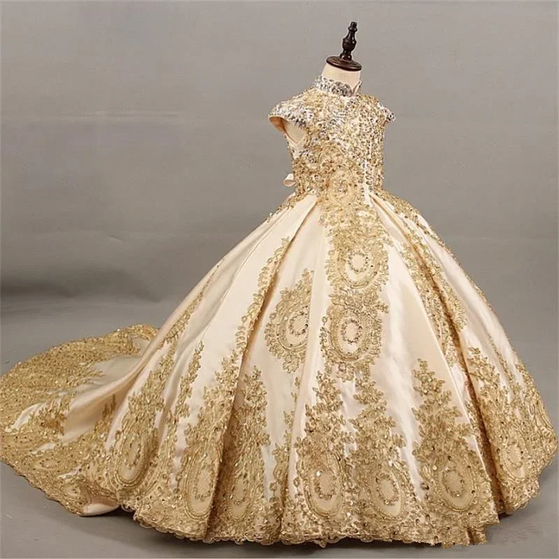 Luxury Satin Flower Girl Dress - огляд і ціна Bridal Sash Ribbon