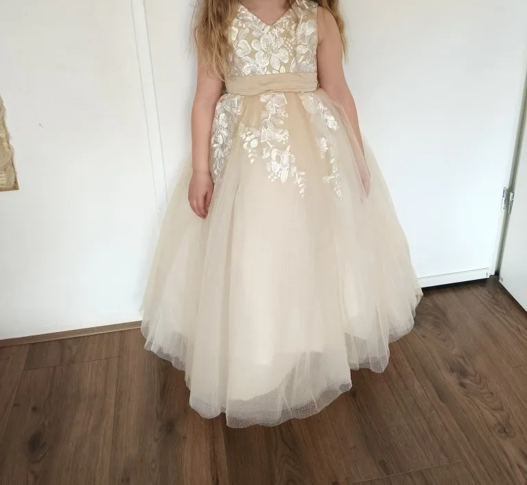Elegant Flower Girl Dress For  - огляд і ціна Bridal Sash Ribbon