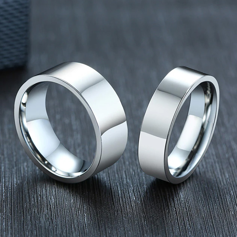 3/4/6/8mm Wide Stainless Steel - огляд і ціна Wedding Zone