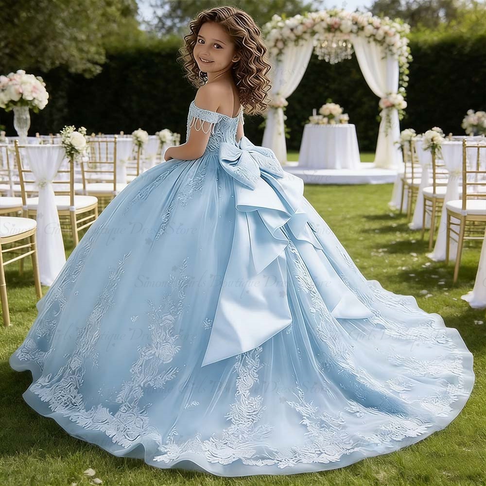 Princess Pageant Dress With Tr - огляд і ціна Bridal Sash Ribbon