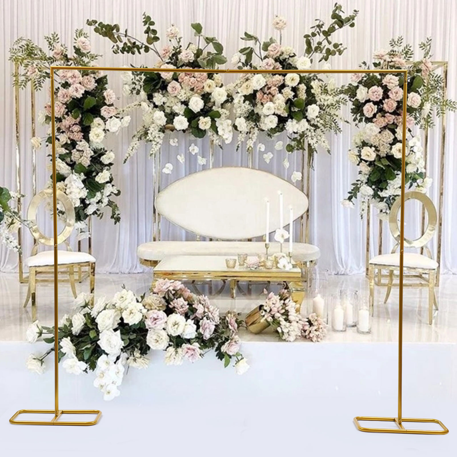 2.1x2m / 79x83inch Gold Weddin - огляд і ціна Wedding Balloon Arch
