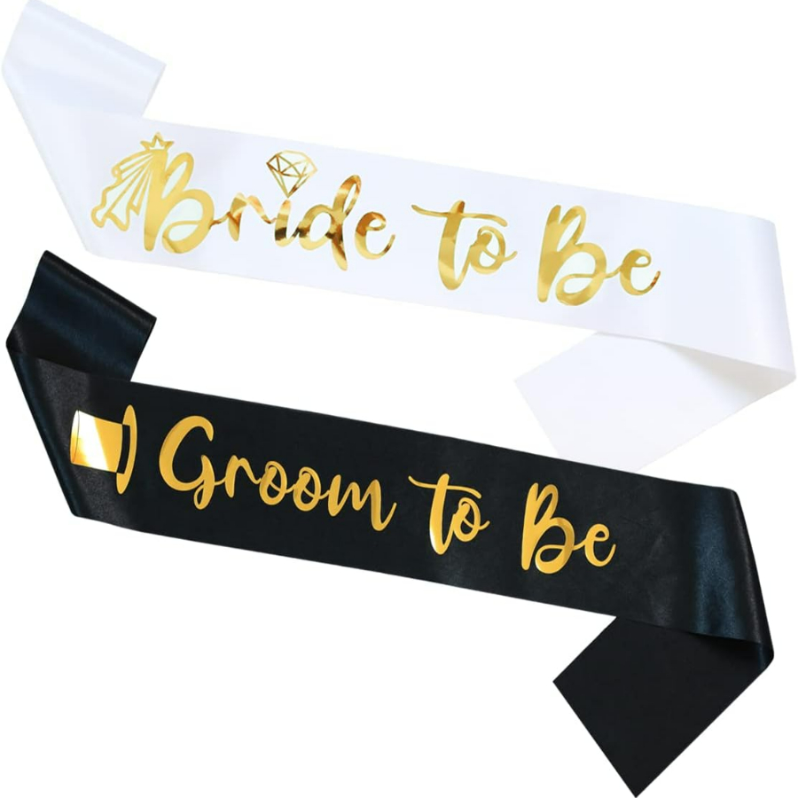 2pcs/1set Bachelorette Party S - огляд і ціна Bridal Sash Ribbon