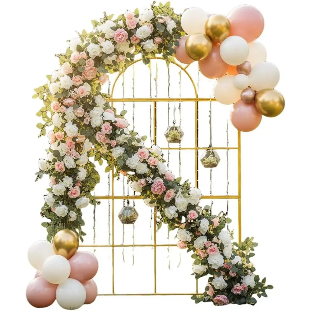 Gold Metal Wedding Arches, 6.5 - огляд і ціна Wedding Balloon Arch