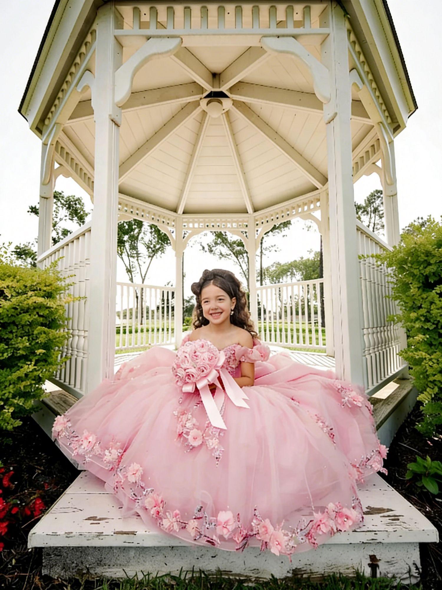 Girl Gown Flower Girl Dress fo - огляд і ціна Bridal Sash Ribbon