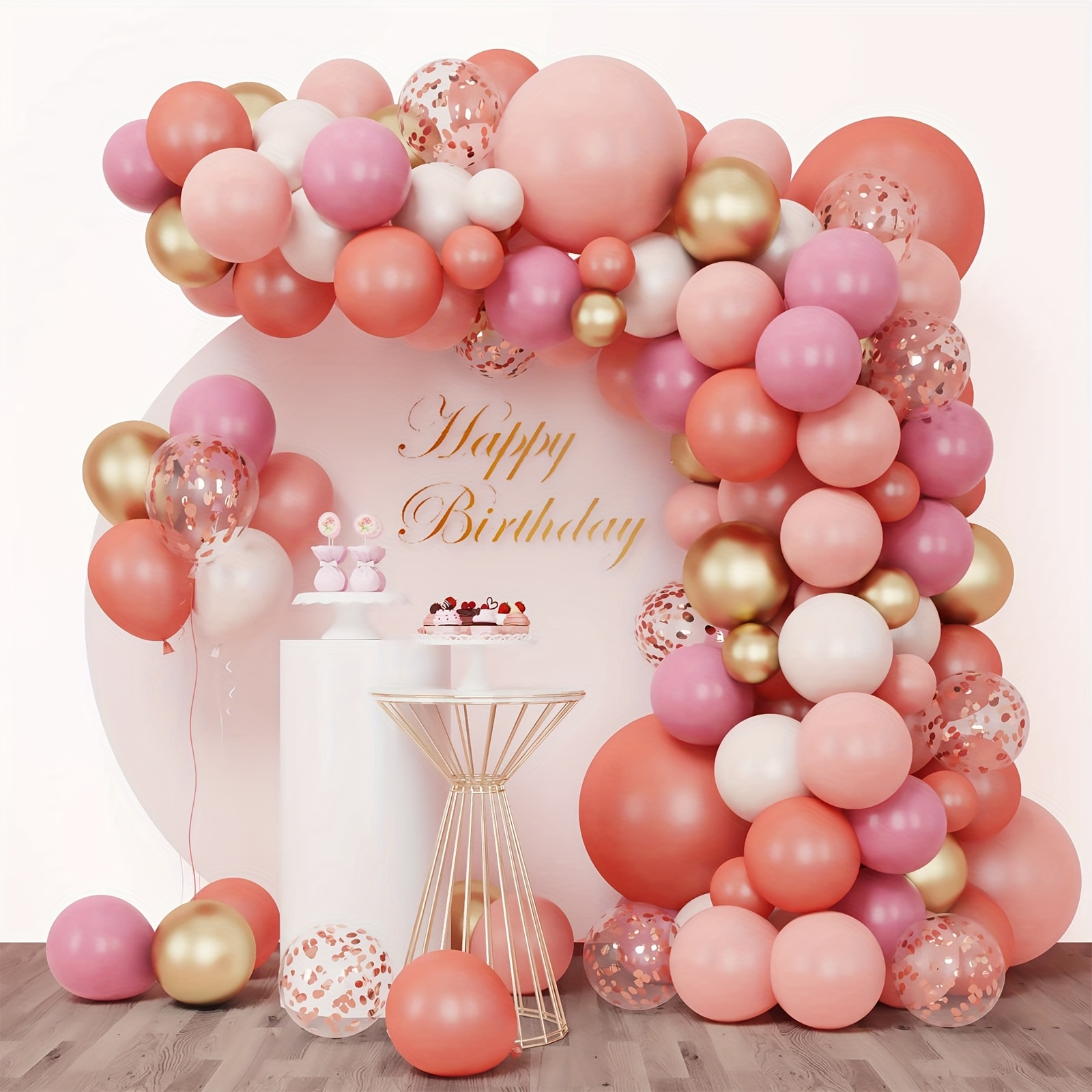 157 Sets Rose Gold Balloon Arc - огляд і ціна Wedding Balloon Arch