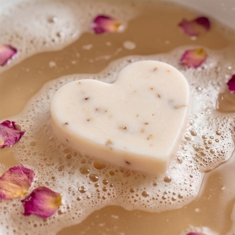 Small Heart Shaped Rose Soap H - огляд і ціна Wedding Fountain