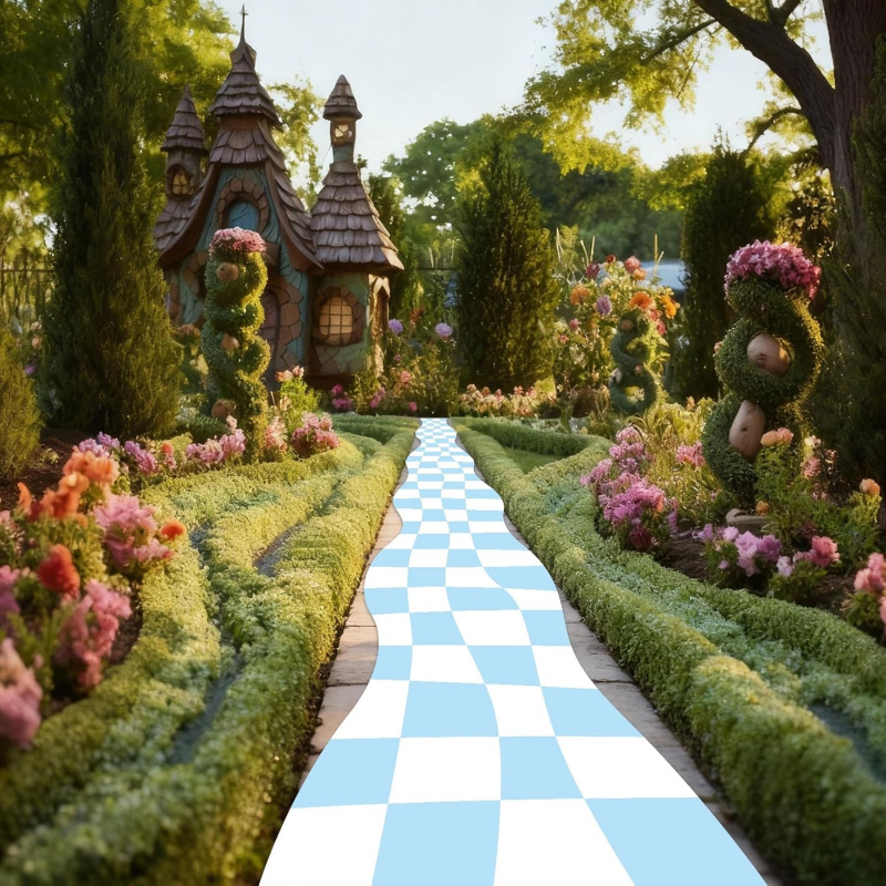 VIKAMA Checkerboard Runner Rug - огляд і ціна Wedding Tap