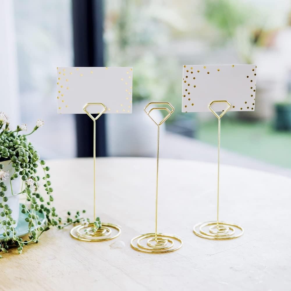 12pcs Unique Table Number Hold - огляд і ціна Place Card Holder