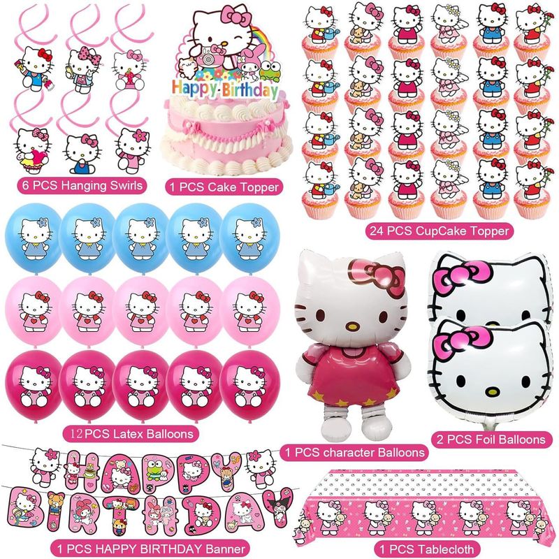 Hello Kitty Party Decorations: - огляд і ціна Wedding Cake Supply