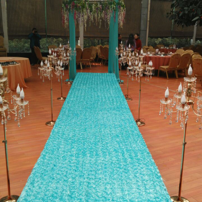 10Yard Satin Fabric 3D Rose Fl - огляд і ціна Wedding Backdrop Curtain