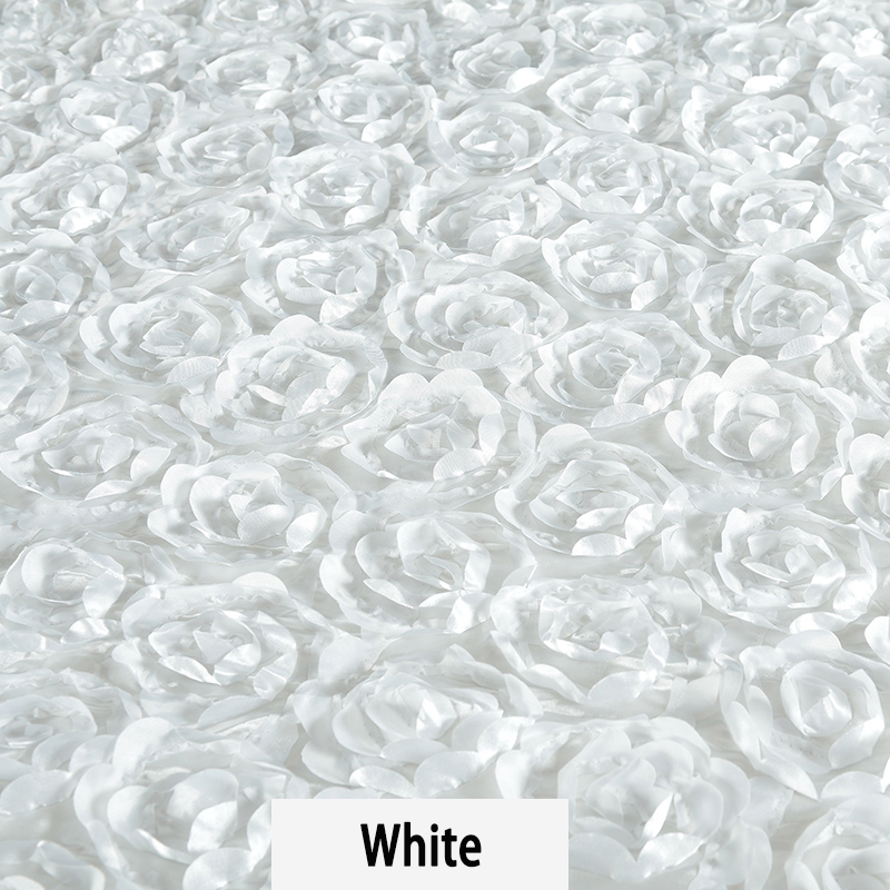 10Yard Satin Fabric 3D Rose Fl - огляд і ціна Wedding Backdrop Curtain