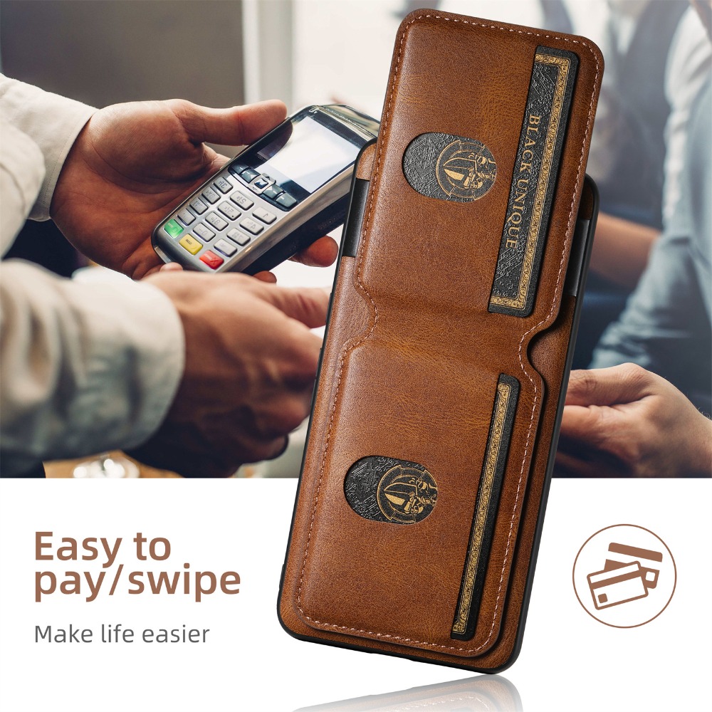 Luxury Wallet PU Leather Case  - огляд і ціна Place Card Holder