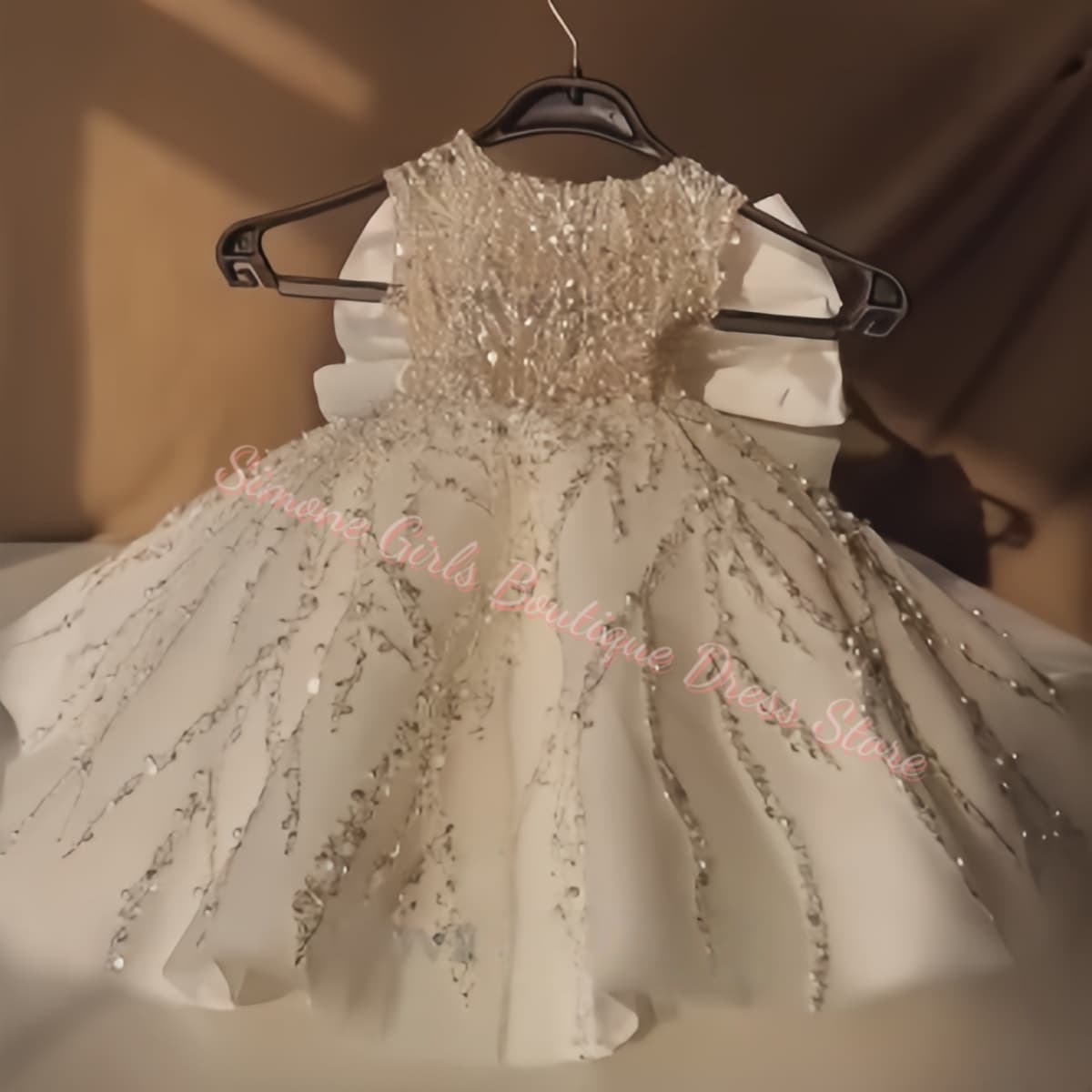 Flower Girl Dress Luxury Beade - огляд і ціна Bridal Sash Ribbon
