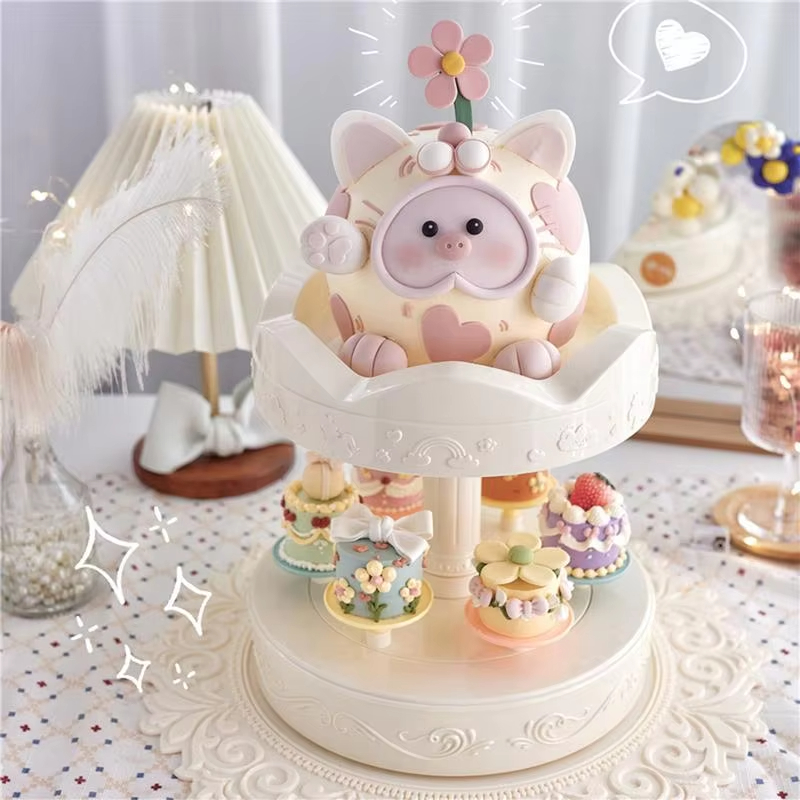 2-tier Automatic Rotating Cake - огляд і ціна Wedding Cake Supply