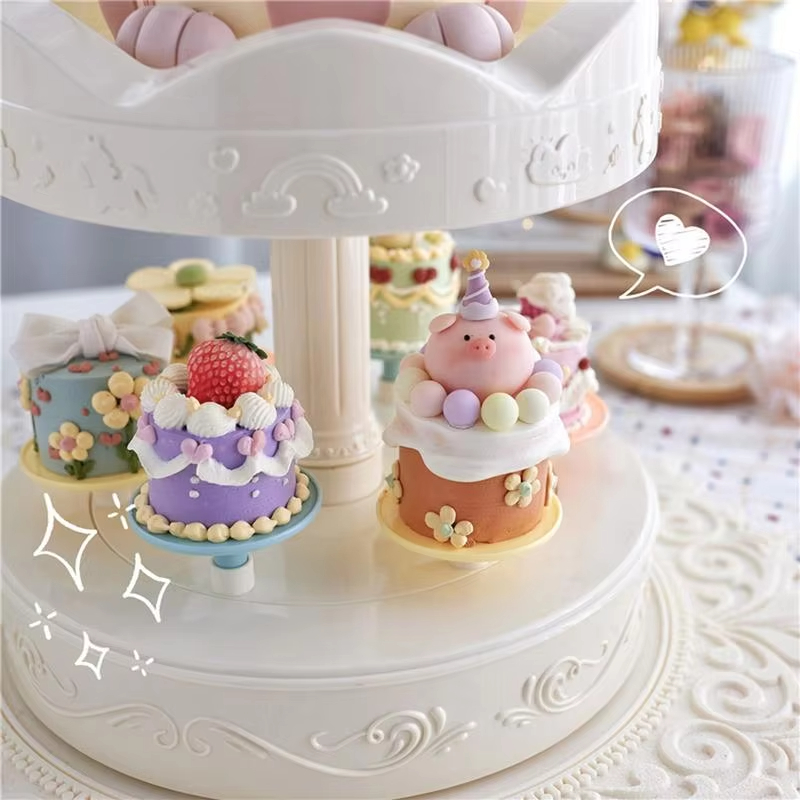 2-tier Automatic Rotating Cake - огляд і ціна Wedding Cake Supply