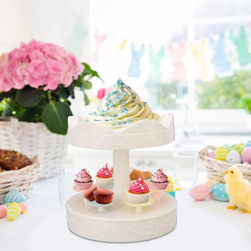 2-tier Automatic Rotating Cake - огляд і ціна Wedding Cake Supply