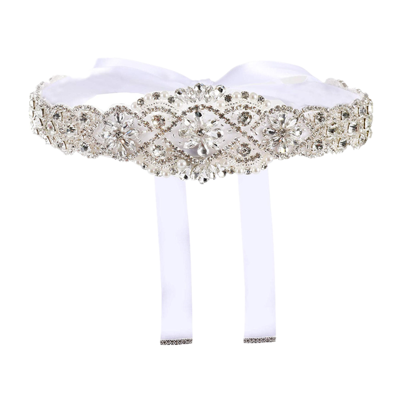 Rhinestones Bridal Belt Luxury - огляд і ціна Bridal Sash Ribbon