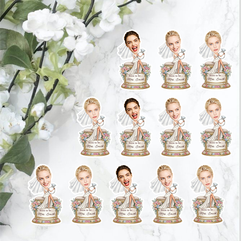 12/20/20pcs Customized paper s - огляд і ціна Wedding Cake Supply