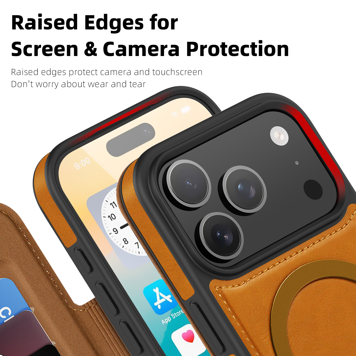 Luxury Magnetic Flip Leather W - огляд і ціна Place Card Holder
