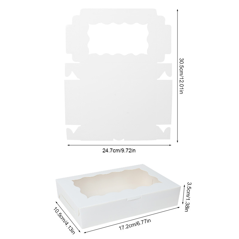 5/10/20pcs Cake Bakery Box Wit - огляд і ціна Wedding Cake Supply