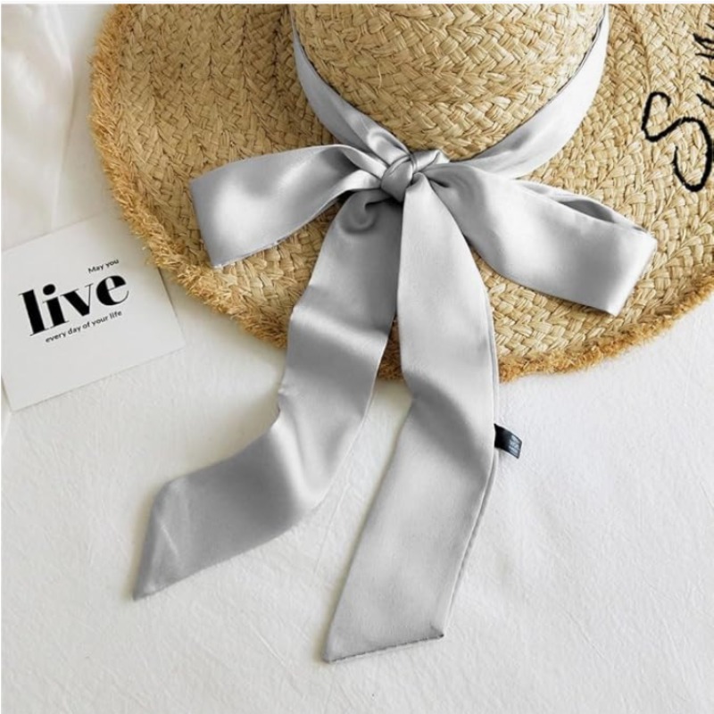 Long Thin Skinny Scarf Satin N - огляд і ціна Bridal Sash Ribbon