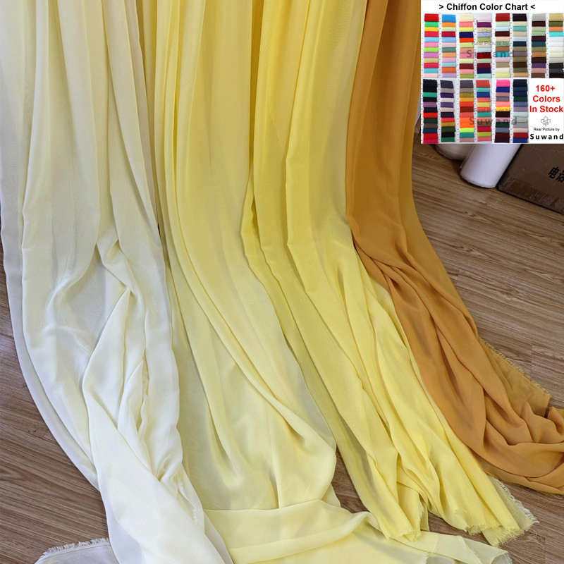 Yellow Orange Chiffon Fabric B - огляд і ціна Wedding Backdrop Curtain