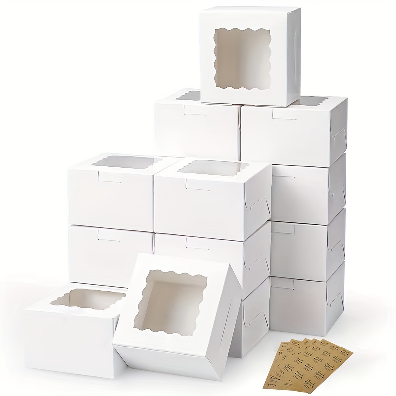 10Pcs Kraft Paper Cake Candy B - огляд і ціна Wedding Cake Supply