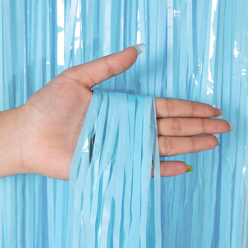 Rainbow Foil Fringe Curtain Ba - огляд і ціна Wedding Backdrop Curtain