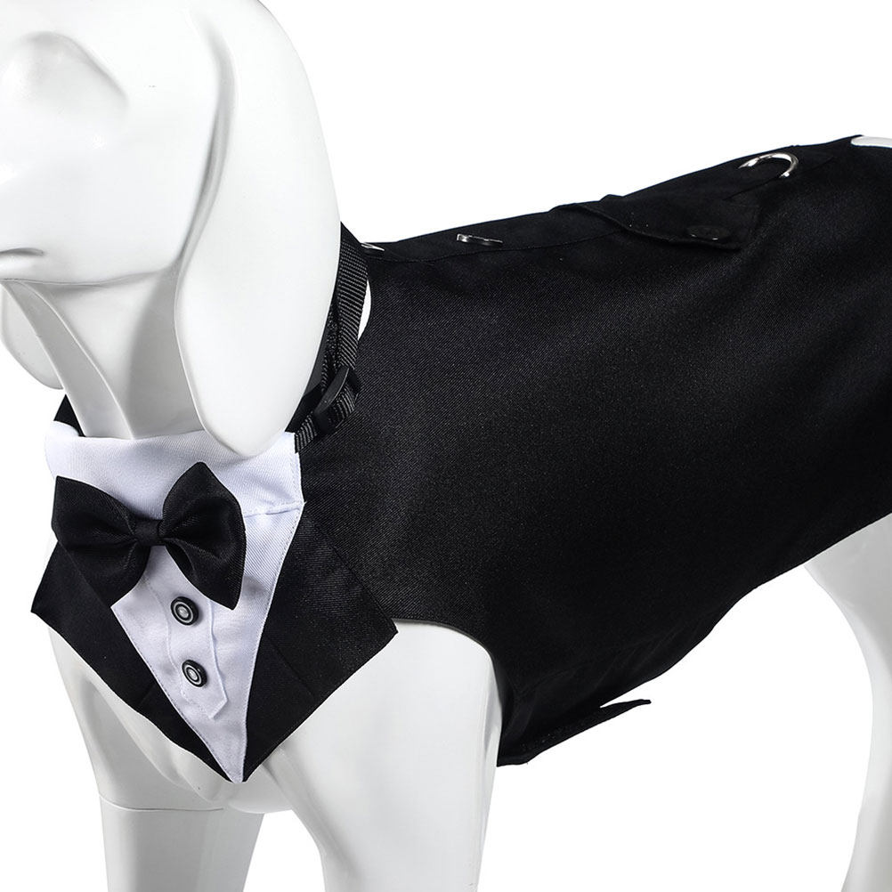 1Set Dog Suit and Bandana Dog  - огляд і ціна Suitsupply Wedding Tuxedo