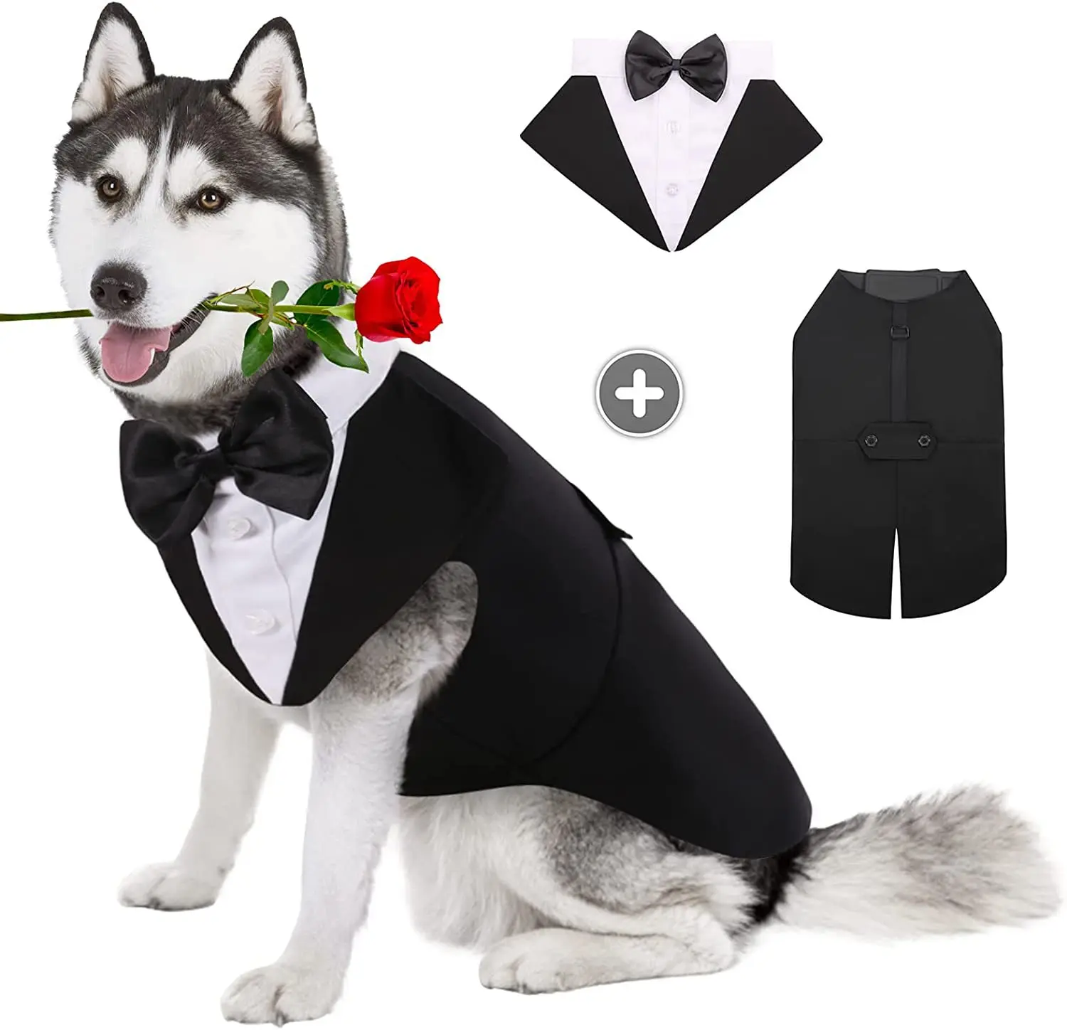Pet Dog Clothes Fashion Party  - огляд і ціна Suitsupply Wedding Tuxedo
