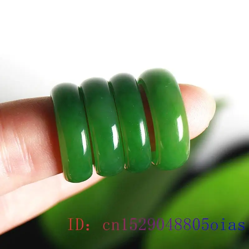 Natural Green Hetian Jade Ring - огляд і ціна Wedding Zone