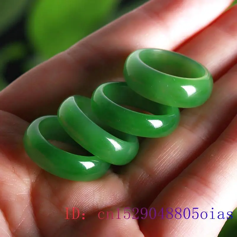 Natural Green Hetian Jade Ring - огляд і ціна Wedding Zone